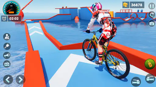 điên stunts bmx đua 2019