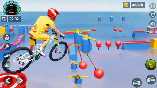 điên stunts bmx đua 2019