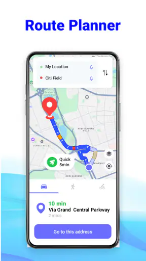Điều hướng GPS: Bản đồ ra đa