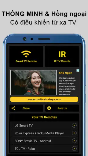 Điều khiển từ xa TV