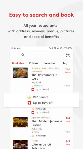 DiningCity - Restaurant Guide