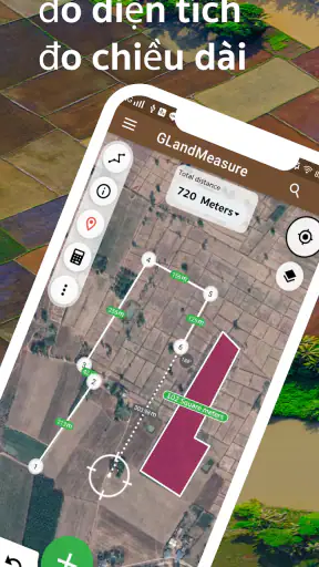Đo diện tích đất GPS: GLand