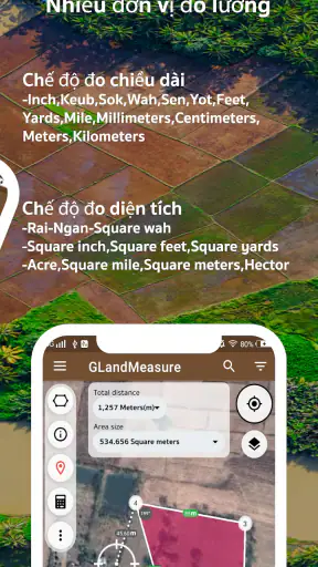 Đo diện tích đất GPS: GLand