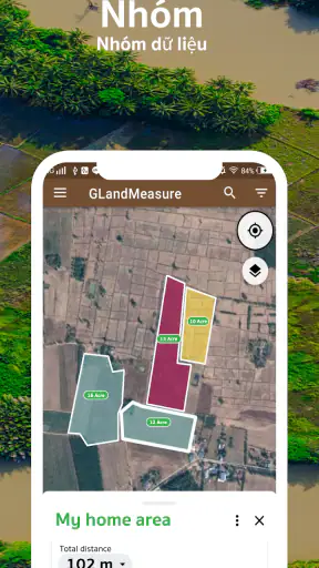 Đo diện tích đất GPS: GLand