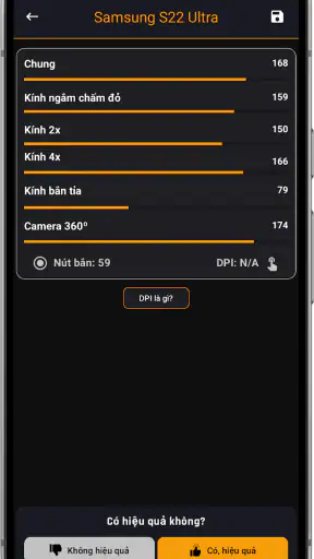 Độ Nhạy Pro - Bắn Full Đỏ