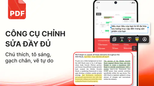 PDF Reader: Mở, Xem & Sửa PDF
