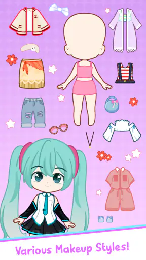 Doll Dress Up: Makeup Games