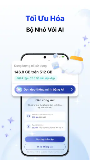 Dọn Dẹp Điện Thoại Bằng AI