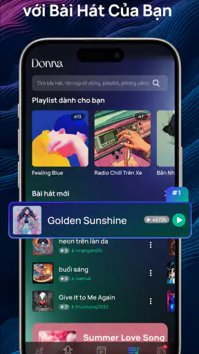 Donna: Tạo Nhạc & Bài Hát AI