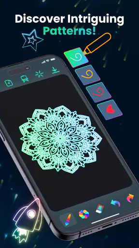 Doodle Magic: Glow Art Drawing