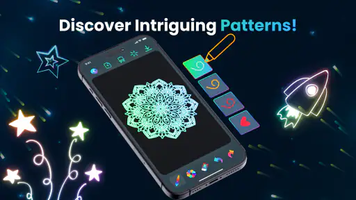 Doodle Magic: Glow Art Drawing