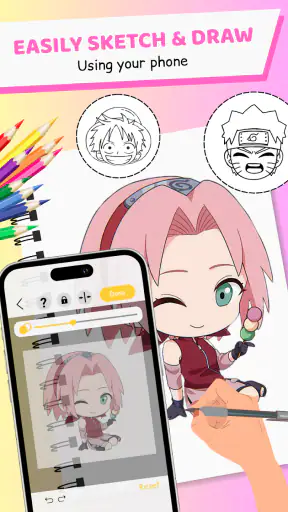Draw Anime: Easy AR Tracing