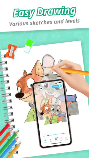 Draw Cartoon - AR Sketch App