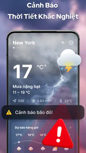 Dự Báo Thời Tiết Kèm Radar