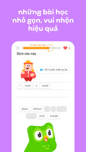 Duolingo: Ngoại ngữ & Cờ vua