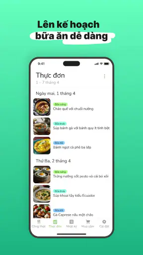 Eatr・AI Thực đơn & Ăn kiêng
