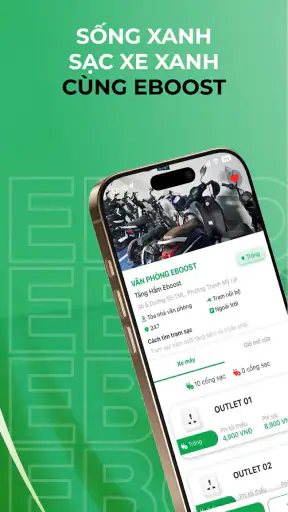 EBOOST - Trạm sạc xe điện