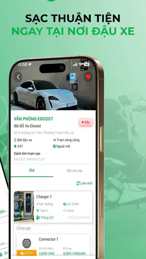 EBOOST - Trạm sạc xe điện
