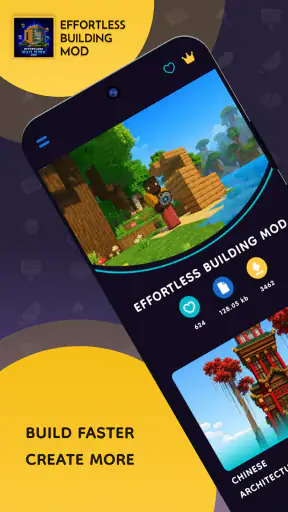 Effortless building mod MCPE