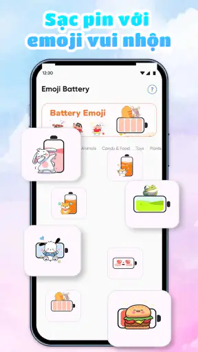 Emoji Battery: Status Bar