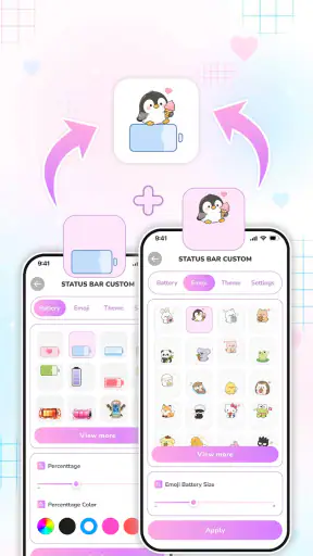 Emoji Battery: Status Icons