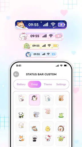 Emoji Battery: Status Icons