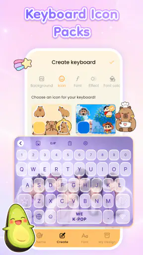 Emoji Keyboard: Custom Themes