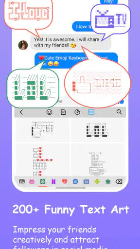Emoji Keyboard: Fonts, Emojis