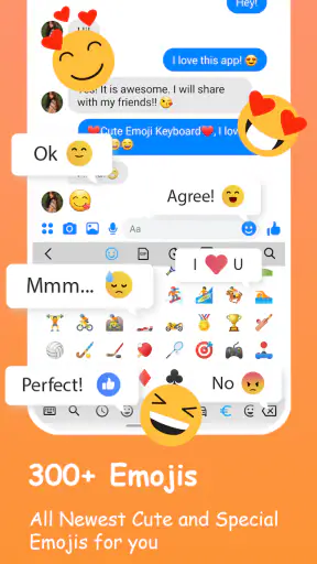 Emoji Keyboard: Fonts, Emojis