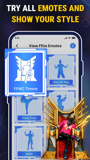Emotes Player Skin