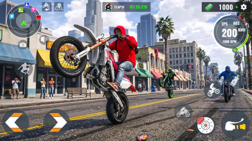 Extreme Bike Stunt Wheelie Pro