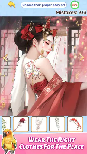 Fashion Makeover Puzzle
