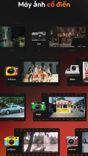 Film Cam - Máy ảnh cổ điển