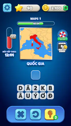 Flags Quiz - Đoán lá cờ