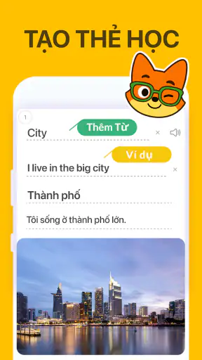 Flashcard học ngoại ngữ dễ nhớ