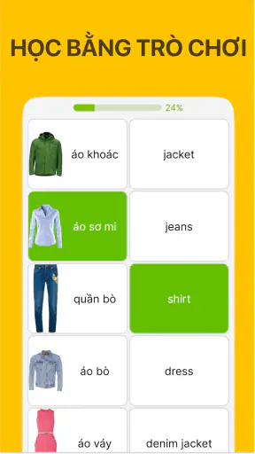 Flashcard học ngoại ngữ dễ nhớ