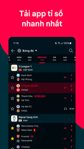 Flashscore: Tỷ số trực tiếp