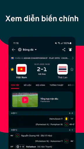 Flashscore: Tỷ số trực tiếp