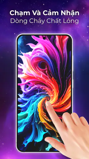 Fluid Wallpaper: Hình Nền Động