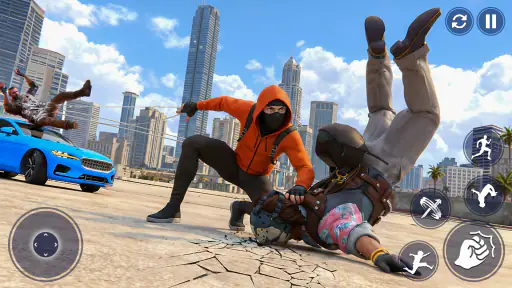 Flying Spider Hero City Action