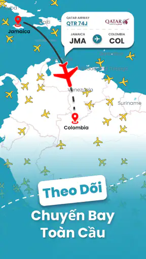 Flymat: Theo dõi chuyến bay