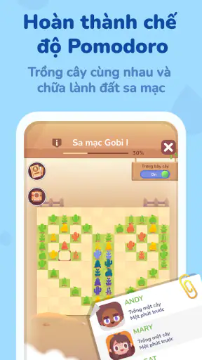 Focus Plant: Tập trung học bài