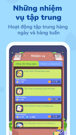Focus Plant: Tập trung học bài
