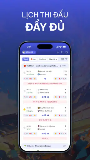 Foxscore - Tỷ số trực tiếp