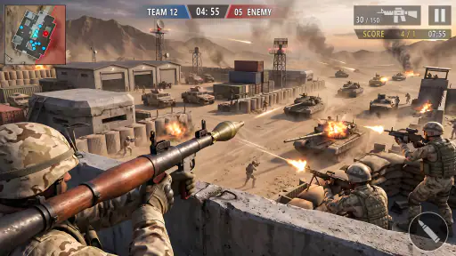 FPS Gun Shooting War Games 3D