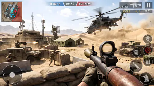 FPS Gun Shooting War Games 3D