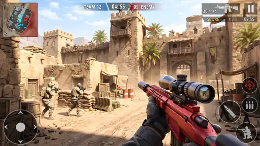 FPS Gun Shooting War Games 3D