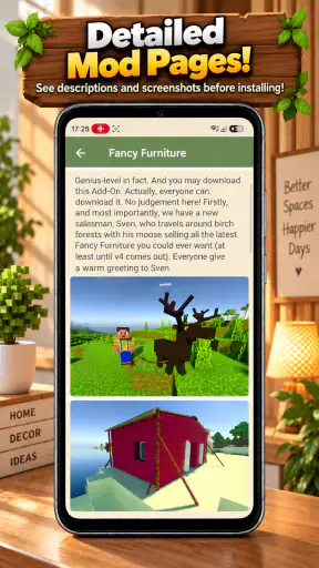 Furniture Addons Minecraft PE