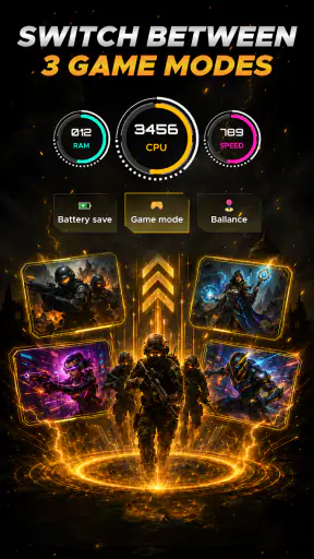 Game Mode FPS: Gaming Turbo