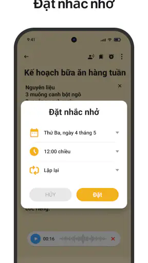 Ghi chú: Sổ tay và danh sách
